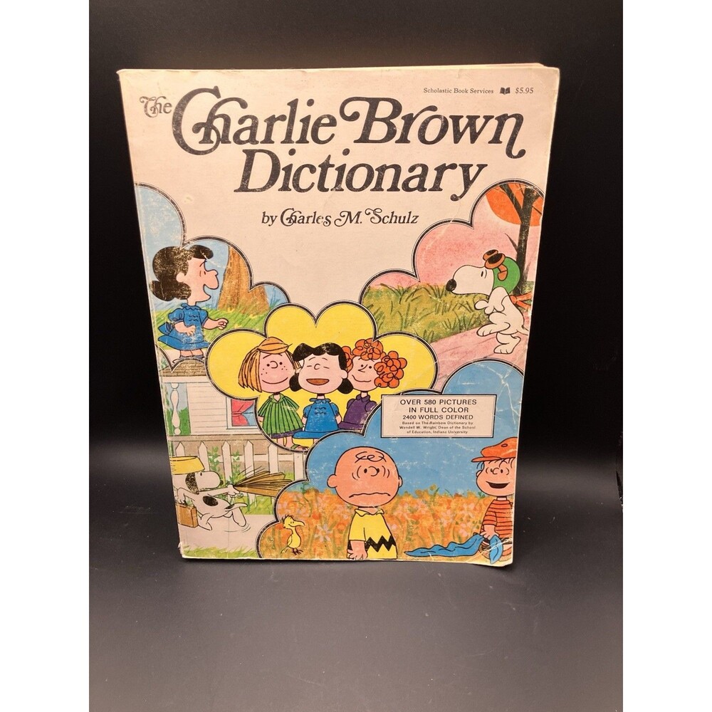 Charlie Brown Dictionary Illustrated by Charles M. Schulz 1973 Paperback